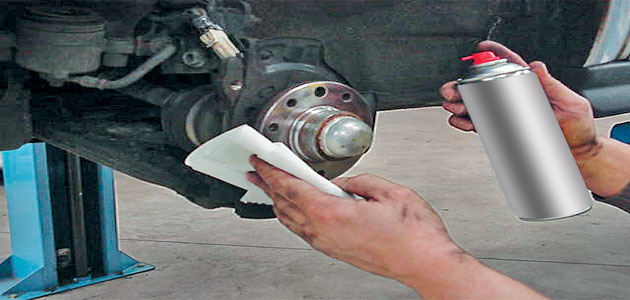 cleaning disk brakes